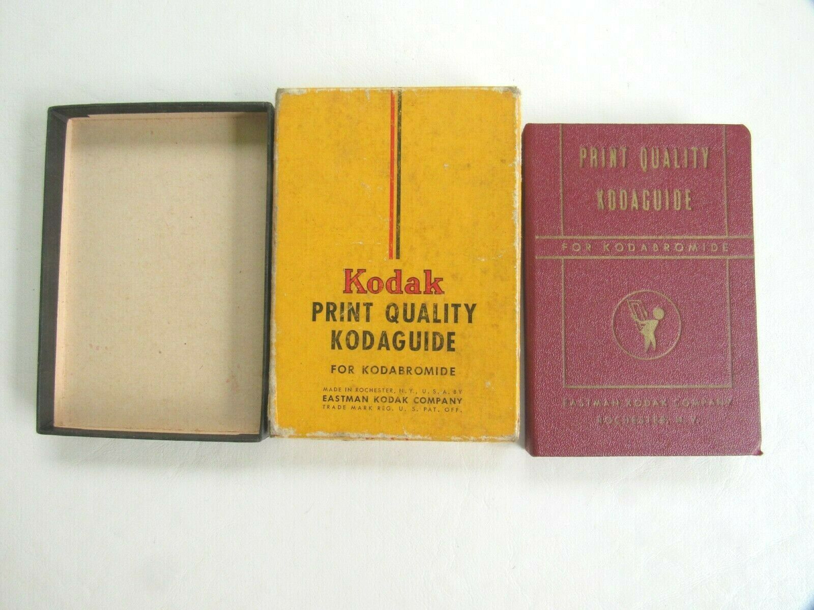 Vtg Kodak Print Quality Kodaguide For Kodabromide. Eastman Kodak Co., Ny. In Box